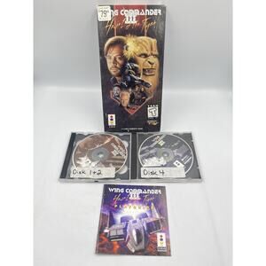 3DO Wing Commander 3 Heart Of The Tiger / Complete / Tested